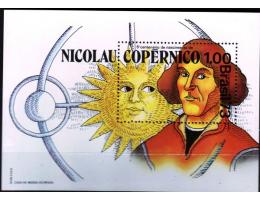 Brazilie 1973 Mikuláš Koperník, Michel č.Bl.32 **