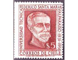 Chile 1956 F. S. Maria, zakladatel univerzity, Michel č.520 