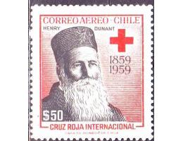 Chile 1959 Červený kříž, Henry Dunant, Michel č.560 **