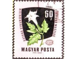 Maďarsko 1961 Květina, Michel č.1802 raz.
