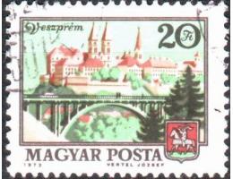 Maďarsko 1973 Veszprém, most, Michel č.2916A raz.