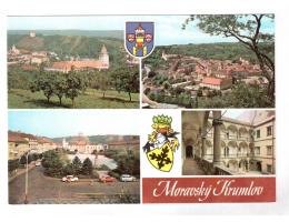 Moravský Krumlov  zámek znak okr. Znojmo  ***19968o