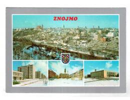 Znojmo  zimní pohled znak ***19984ao