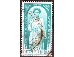 Indie 1968 Sestra Nivedita, Michel č.459 raz.