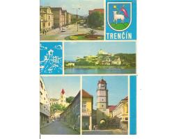 TRENČÍN + ERB  / SLOVENSKO *UF=1184