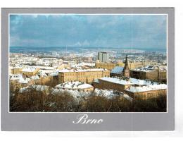 Brno  pohled ze Špilberku v zimě ***20815o