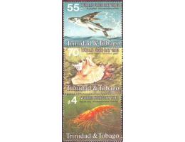 Trinidad a Tobago 1983 Mořská fauna, FAO, Michel č.475+477-8