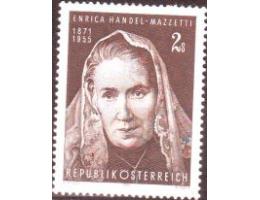 Rakousko 1971 E. Handel-Mazzetti (1871-1955), básnířka, Mich