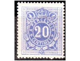 Švédsko 1874 Číslo v kruhu, doplatní, Michel č.P6A *N