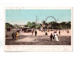 WIEN  PRATER - EINGANG Verl. Br. Kohn cca  r. 1900  °53941Z