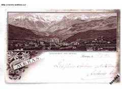 SÜDTIROL MERAN Verl. Pötzelberger  r. 1895  °53942H