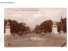 PŘÍŽ CHAMPS ELYSÉES  AUTA FRANCIE  r.1925 °53942O