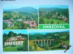 Smržovka o. Jablonec n/Nisou celkový pohled viadukt