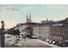 BRNO NÁDRAŽNÍ NÁM. cca  r. 1915  BEZ  NAKL. °54062M