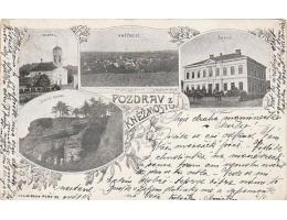 KNĚŽMOST =KOSTEL+KOLÁŽ/MLADÁ BOLESLAV /rok1898*fb2598