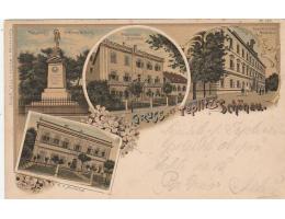 TEPLICE = LITOGRAFIE+KOLÁŽ /rok1899*fb2622