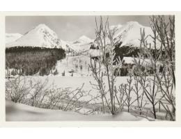 VYSOKÉ TATRY =ŠTRBSKÉ PLESO=LYŽAŘSKÝ MUSTEK /rok1938?*kc9251