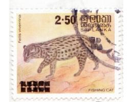 Sri Lanka o Mi.0542 Fauna (přetisk)