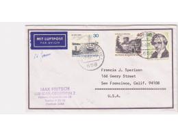 dopis let. Berlín Idar-Oberstein (do USA) 1977