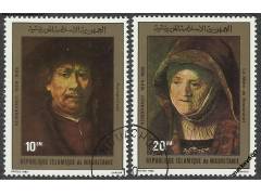 Mauretánia 1980 č.456-457, Rembrandt