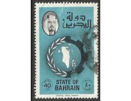 Bahrain - nezávislý 1976 č.55, mapa