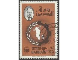 Bahrain - nezávislý 1977 č.74 typ I, mapa