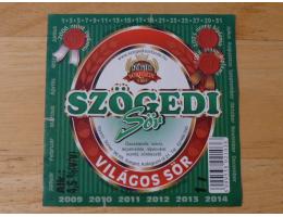 (187)  126  Maďarsko - Szeged - stažená z láhve !!!!