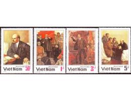 Vietnam 1984 Lenin, Michel č.1501-4 **