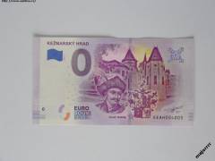 0 Euro souvenir bankovka Kežmarský hrad (2019-2) 4003