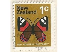 Nový Zéland o Mi.0518X Fauna - motýl /kot