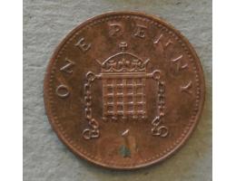 Velká Británie 1 pence 1990