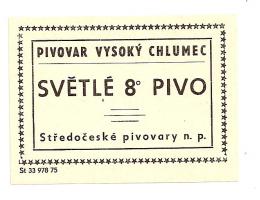 VYSOKÝ CHLUMEC S1 II.
