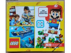 Lego katalog 2020 Německé vydání s vánoční přílohou