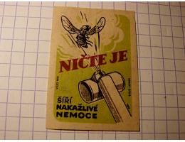 zápalková nálepka-NIČTE JE-SOLO LIPNÍK /44