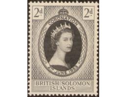 Korunovácia 1953  -  Britské Šalamúnove ostrovy