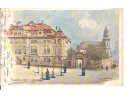 PRAHA /Faustův dům  /dlouhá adresa/r.1900?*a-108