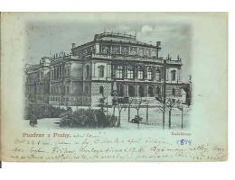 PRAHA / KOLÁŽ /dlouhá adresa/r.1899?*a-114
