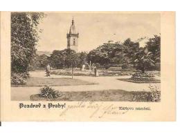 PRAHA / KARLOVO NAM. /dlouhá adresa/r.1901?*a-116