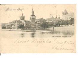 PRAHA  /dlouhá adresa/r.1898?*a-118