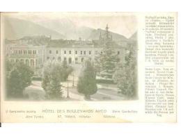 HOTEL DES BOULEVARDS/TYROLY / RAKOUSKO  /r1910*a-197