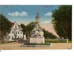 JIČÍN   V ČECHÁCH/pomník HAVLÍČEK /r1918*a356