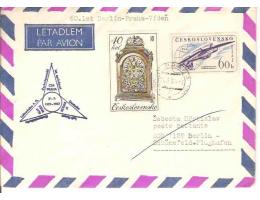 LETECKÝ DOPIS /BERLIN- PRAHA-VÍDEŇ / r.1987*ck159