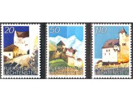 Lichtenštejnsko 1986 Zámek Vaduz, Michel č.896-8 **