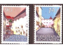 Lichtenštejnsko 1987 Zámek Vaduz, Michel č.919-20 **
