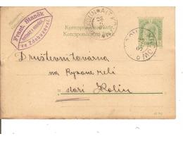 KACOV + ZDEBUZEVES / STARÝ KOLÍN /rok1907*ky466