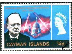 Cayman Island 1965 Winston Churchill, katedrála sv. Pavla, M