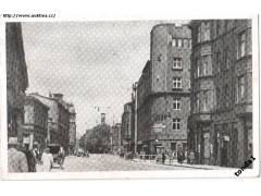 Moravská Ostrava  Nádražní třída r.1948   °51555a