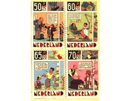 Nizozemsko 1984 Comics, Michel č.1259-62+Bl.27 raz.