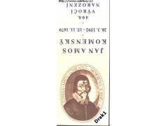 J.A.Komenský 1992 Známkový sešitek, ovál hnědý/modrý