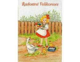 PŘÁNÍ VELIKONOCE KACHNA KÁČÁTKA ARIA